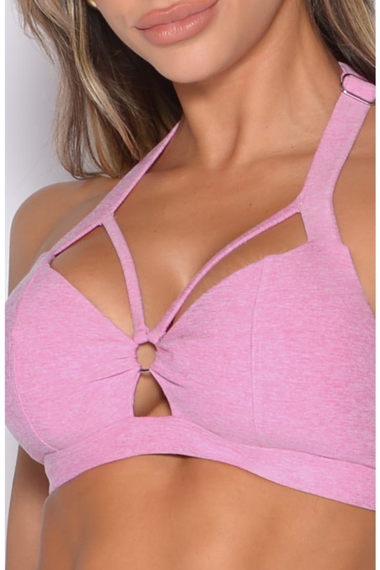 Iron Edge Bra, Alternate, color, Candy Pink