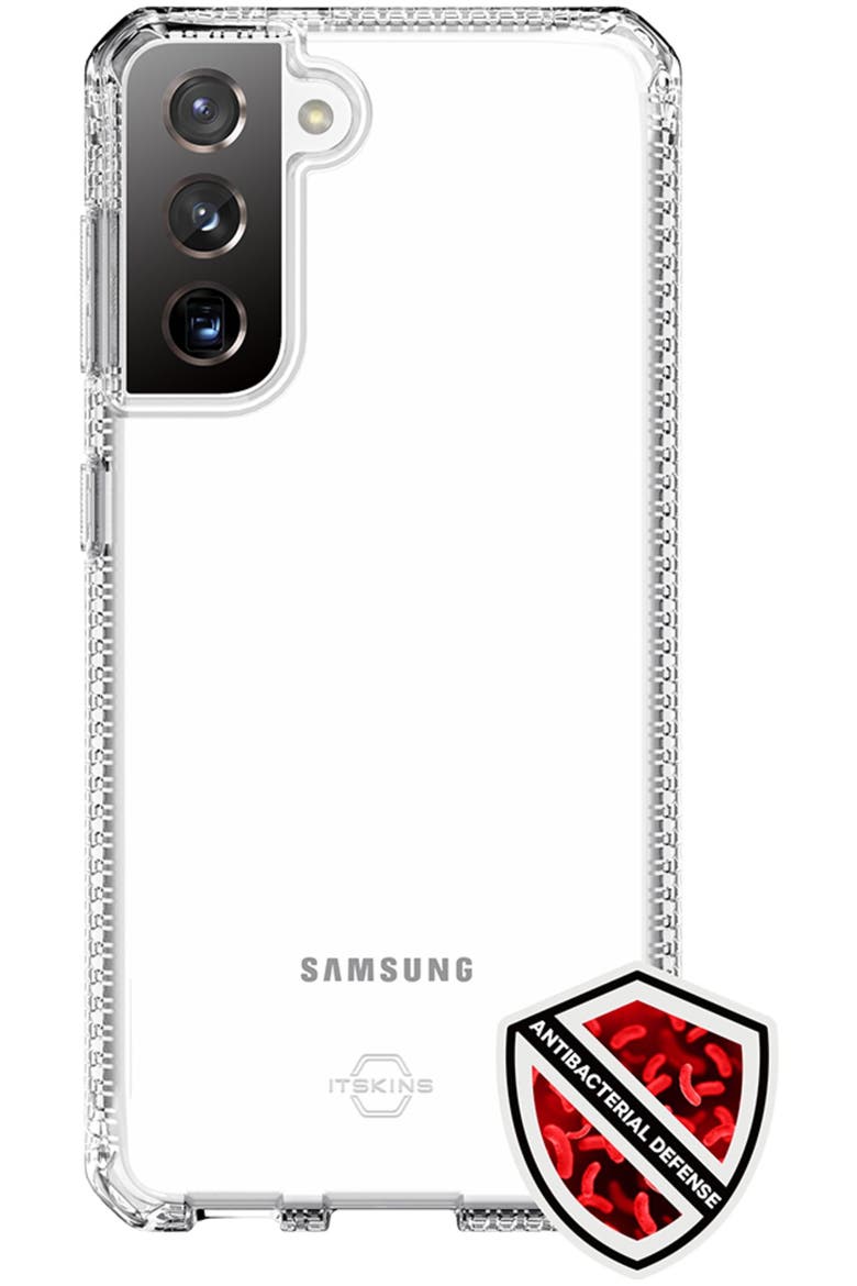 Spectrum Clear Case for Samsung Galaxy S21 5G, Alternate, color, Clear