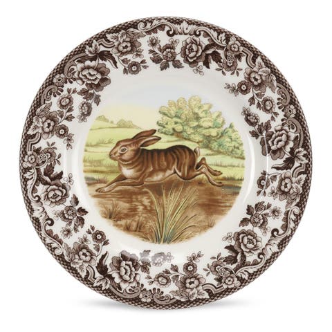 Woodland American Wildlife 8" Salad Plate