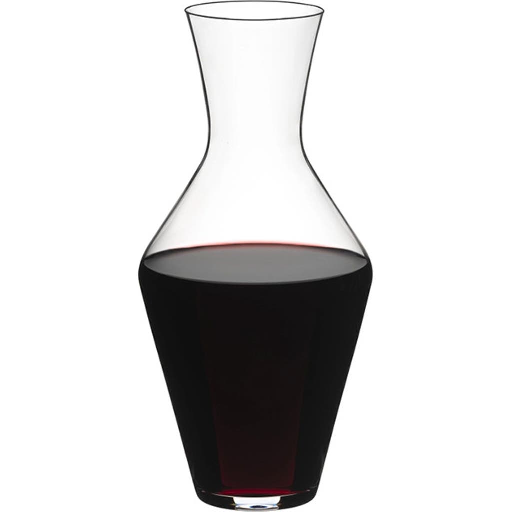 Riedel Veloce Crystal Wine Decanter, 45 Ounce Capacity In Transparent