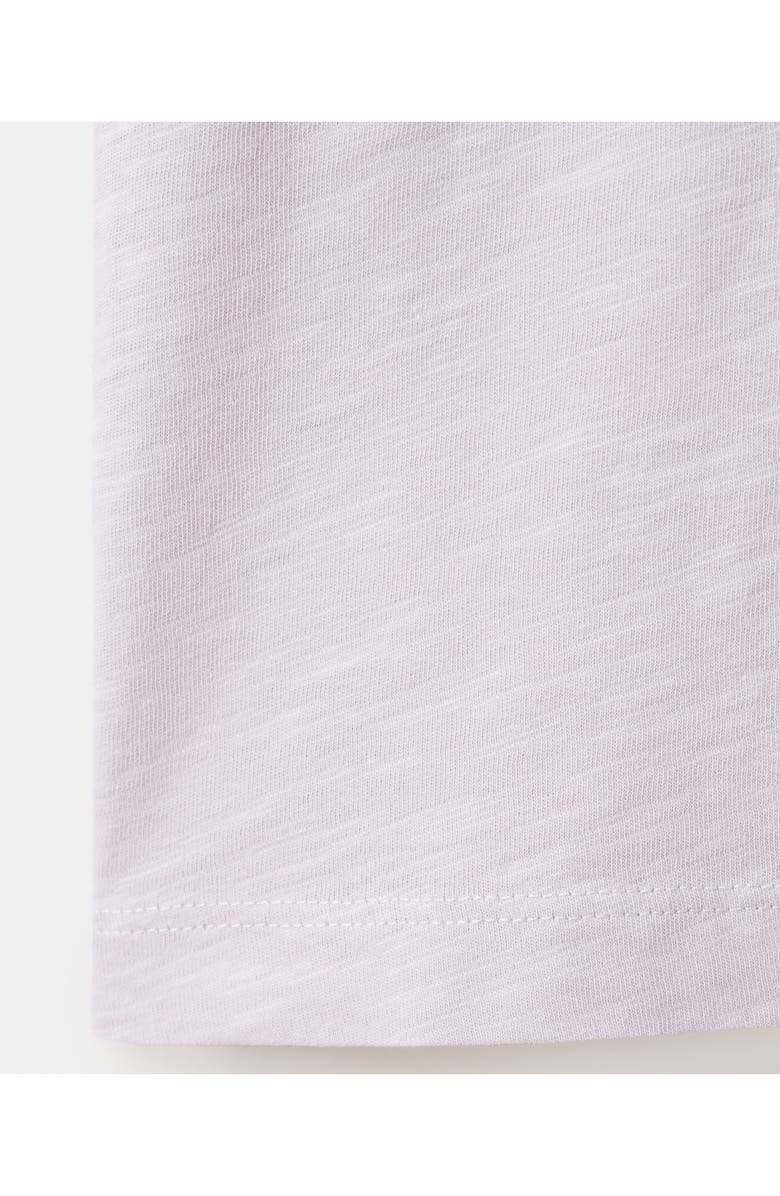 MANGO TEEN Kids' Straight Leg Cotton Jersey Trousers, Alternate, color, Lilac
