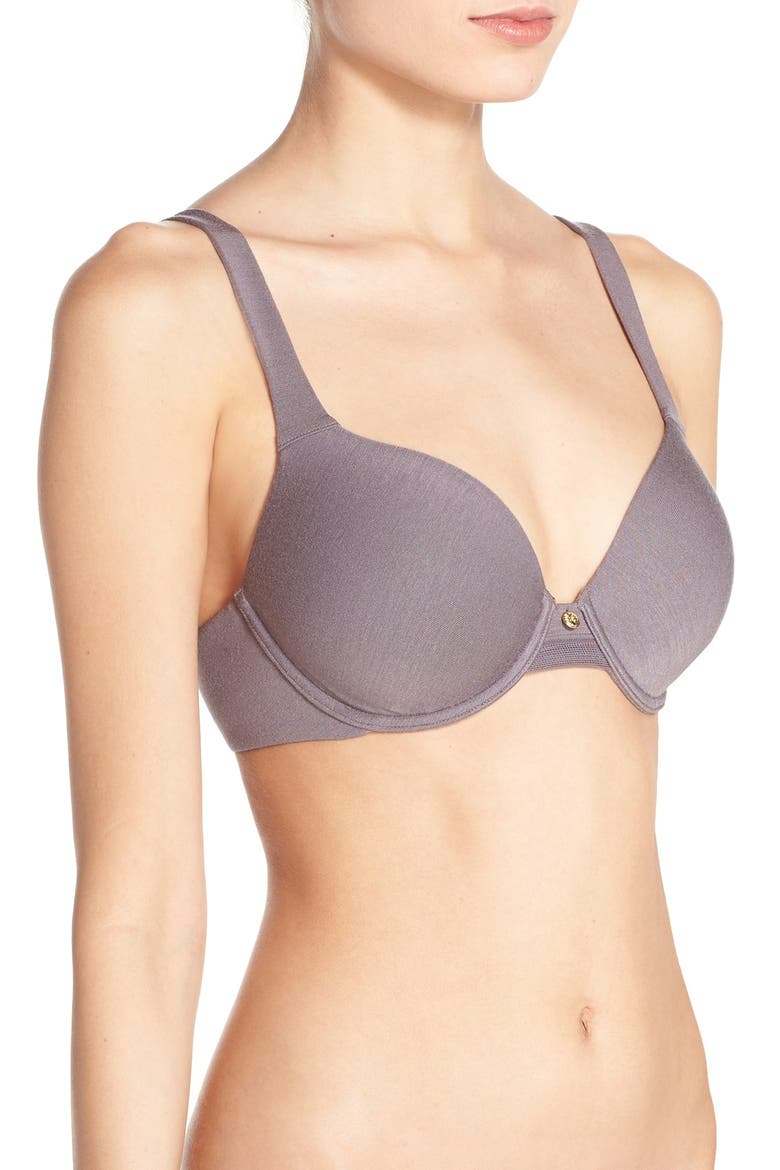 Sublime Convertible Full Fit Underwire Bra, Alternate, color, GUNMETAL