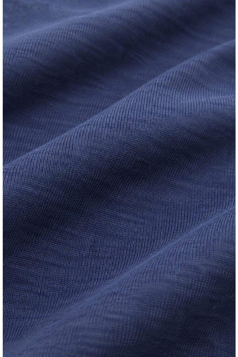 Featherweight Merino Mock Neck Sweater, Alternate, color, INDIGO