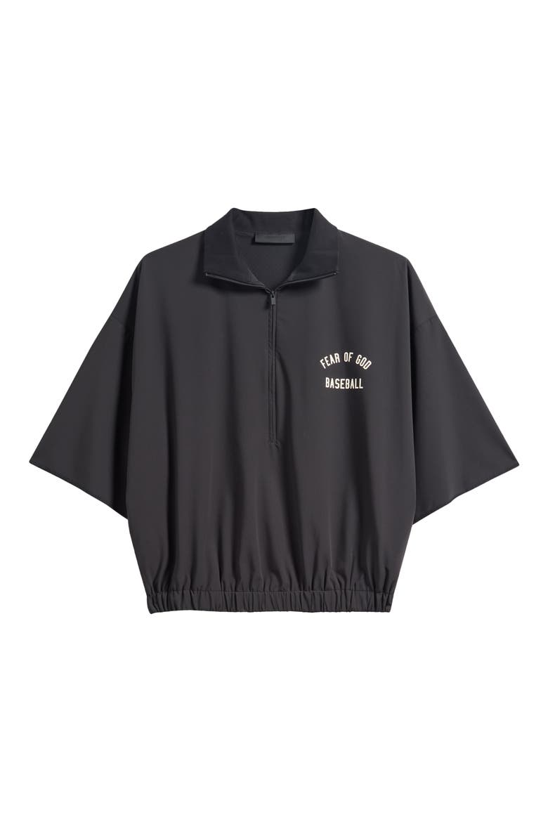 MLB Oversize 3/4 Sleeve Half Zip Jacket (Men) | Nordstrom