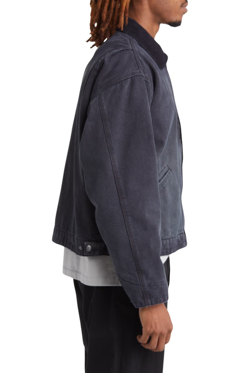 Elwood Petrol Denim Jacket, Alternate, color, 