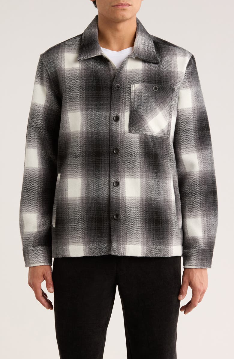 Union Flannel Shirt Jacket, Main, color, Tin