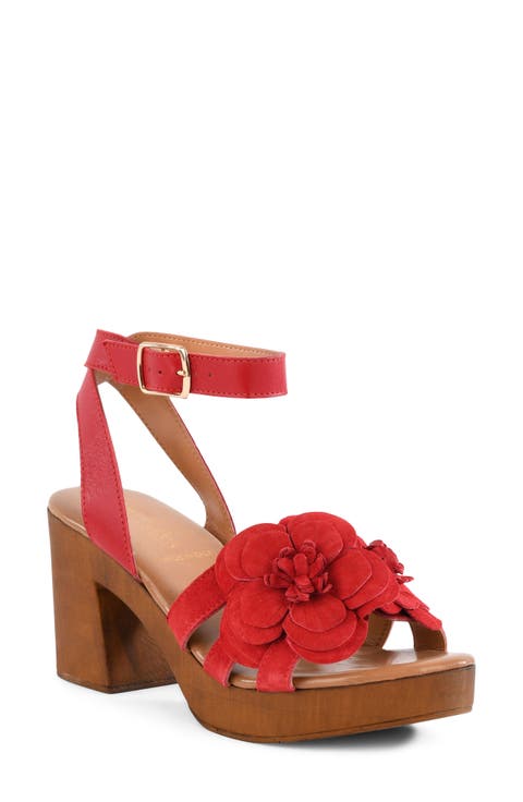 Chasing Sunsets Ankle Strap Platform Sandal (Women)