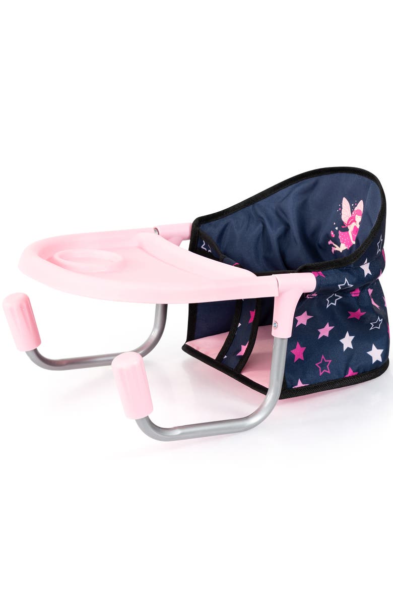Doll Table Seat, Attaches To Table, Accessory For Dolls Up To 18 Inches, Kids 3+, Main, color, Multicolored