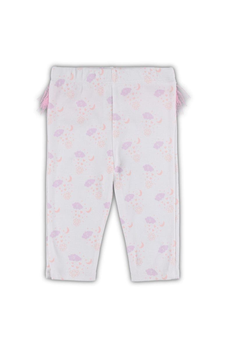 Outerstuff Girls Newborn & Infant White Kansas City Chiefs Spreading Love Bodysuit and Tutu Leggings Set, Alternate, color, 