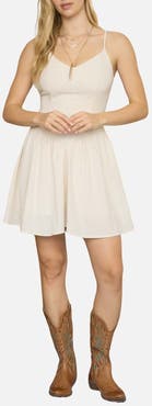Blu Pepper Fit & Flare Minidress