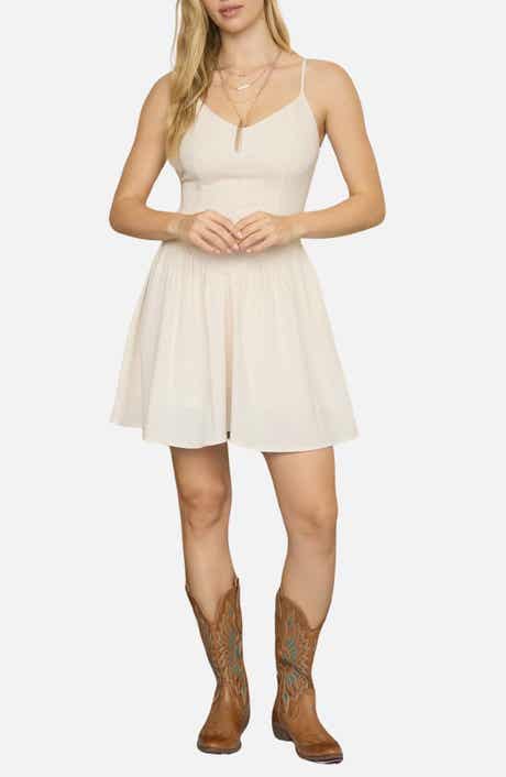 Blu Pepper Fit & Flare Minidress