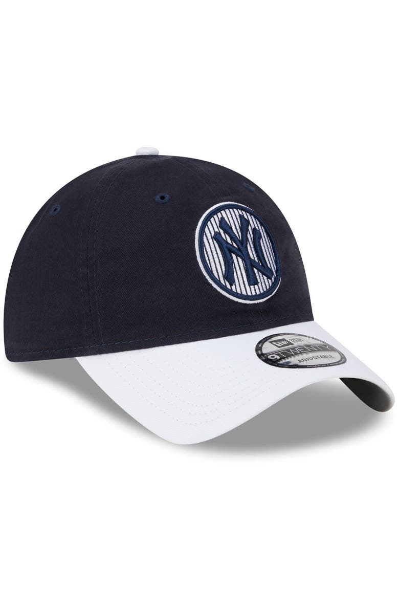 New Era Men's New Era Navy New York Yankees 2024 Batting Practice 9TWENTY Adjustable Hat, Alternate, color,