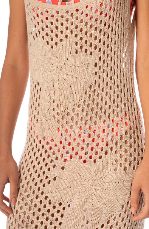 Maaji Beige Breeze Encore Cover-up Dress In Neutral