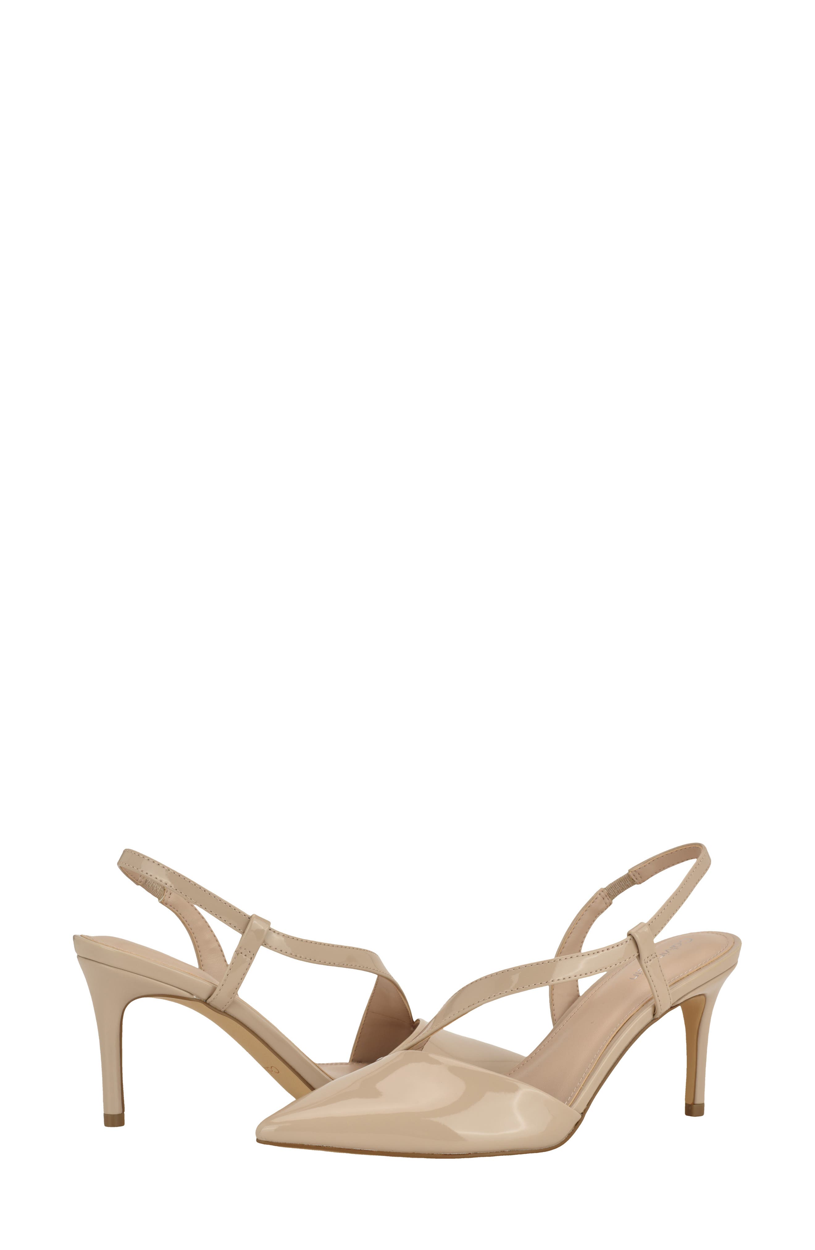Jistine Slingback Pump, Alternate, color, NATURAL