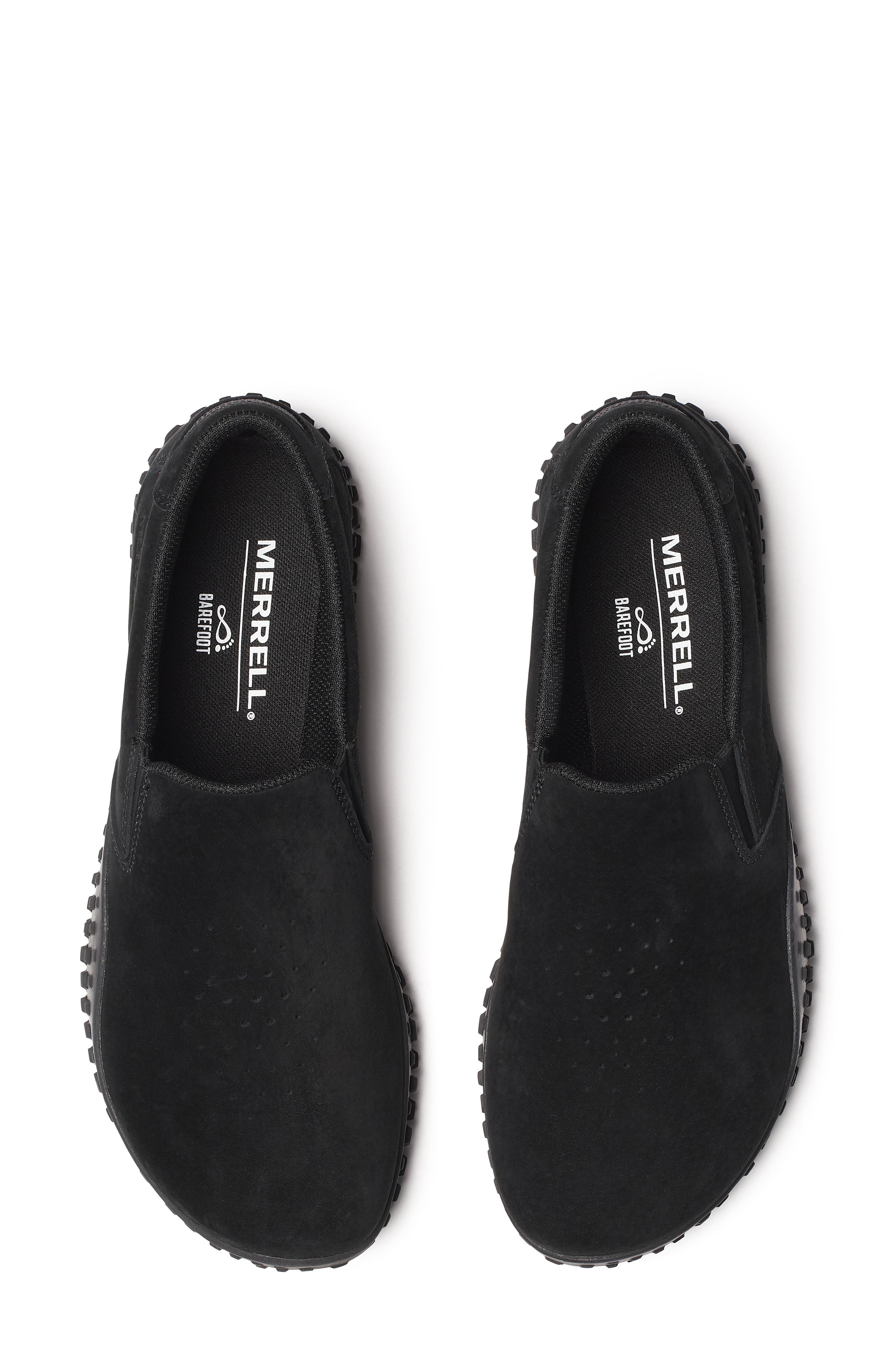 Merrell Wrapt Slip-on Waterproof Hiking Sneaker, Alternate, color, Black