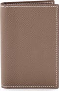 Pre-Owned Hermes MC2 Euclide Card Holder Case Leather