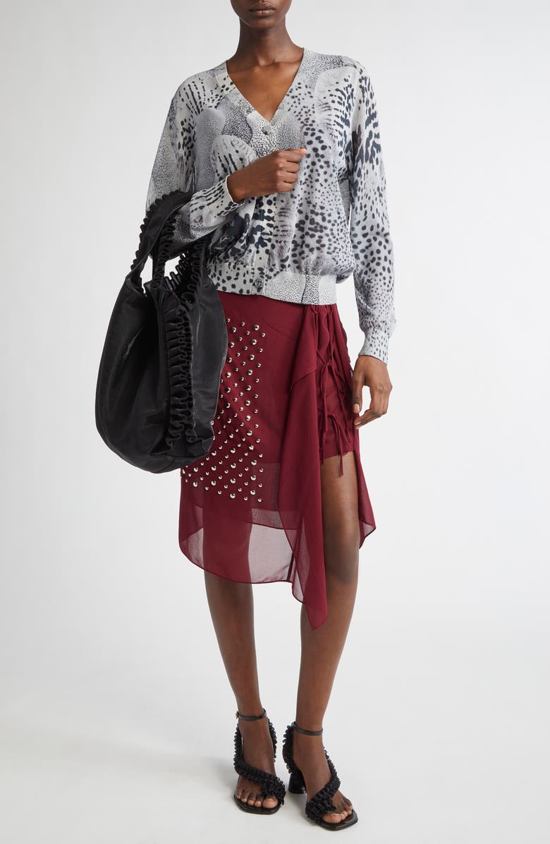 Dries Van Noten Talita Cotton Blend Cardigan, Alternate, color, 