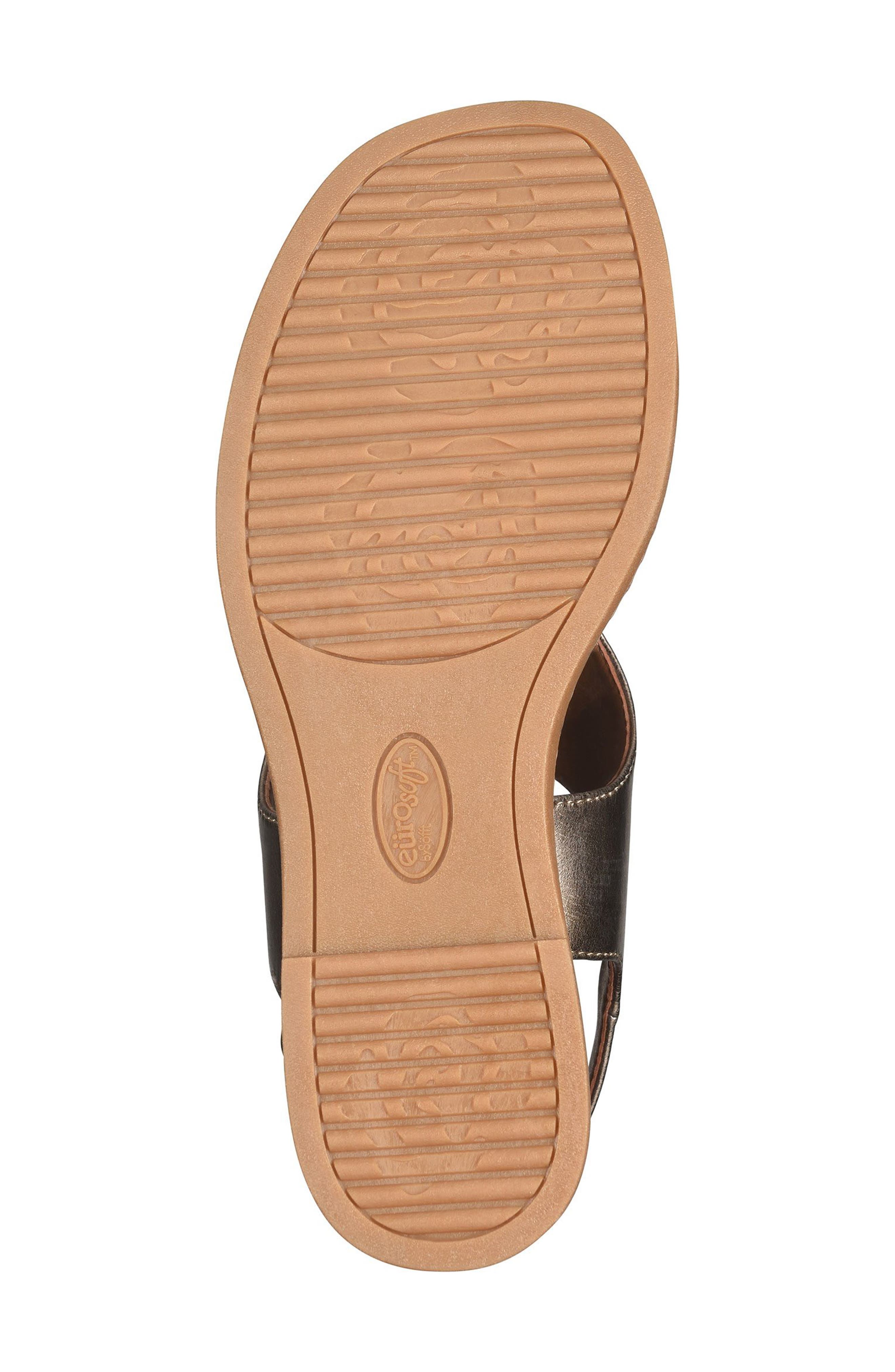 Macrae Slingback Wedge Sandal, Alternate, color, BRONZE