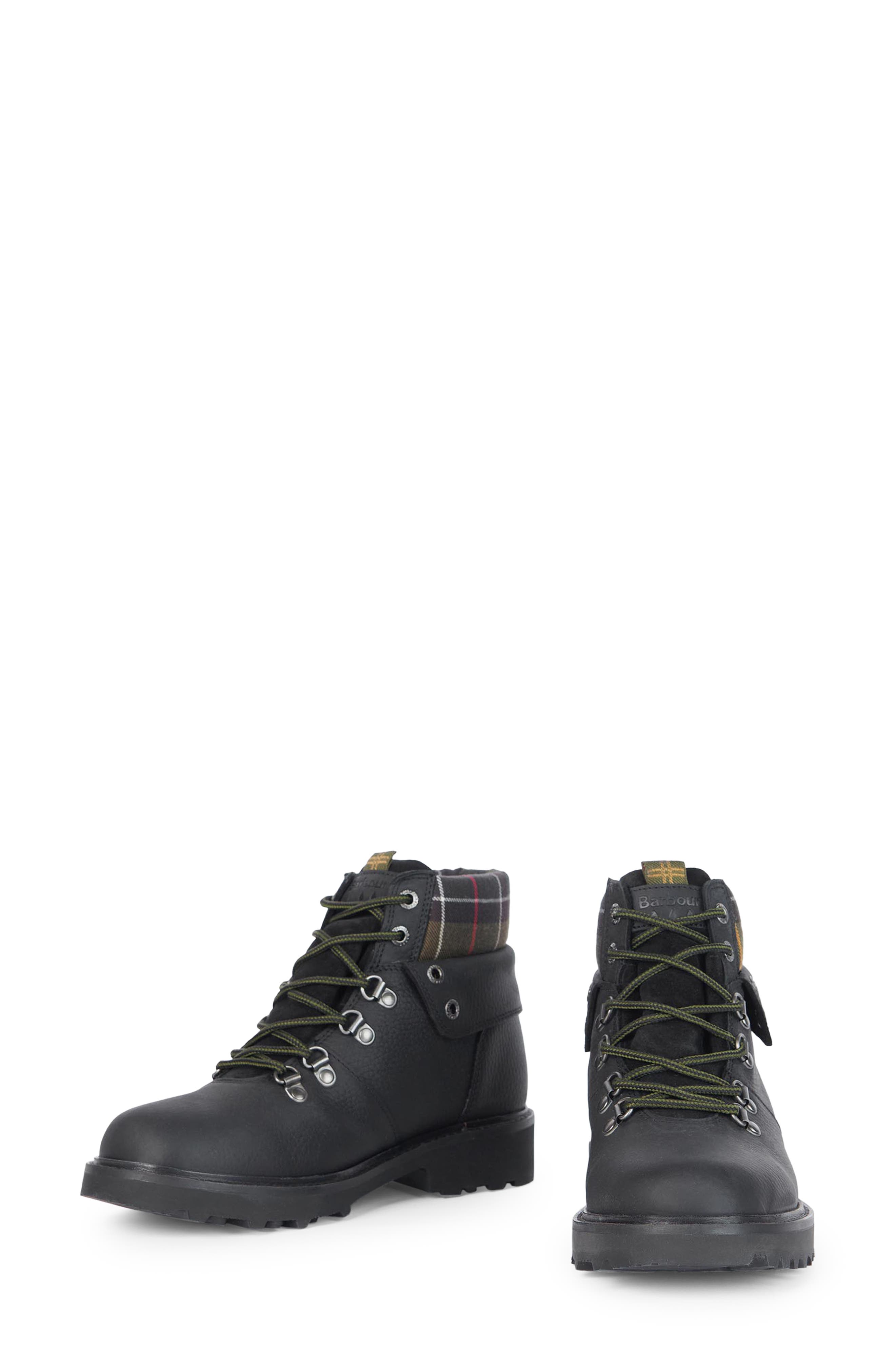 Barbour Burne Waterproof Boot, Alternate, color, 