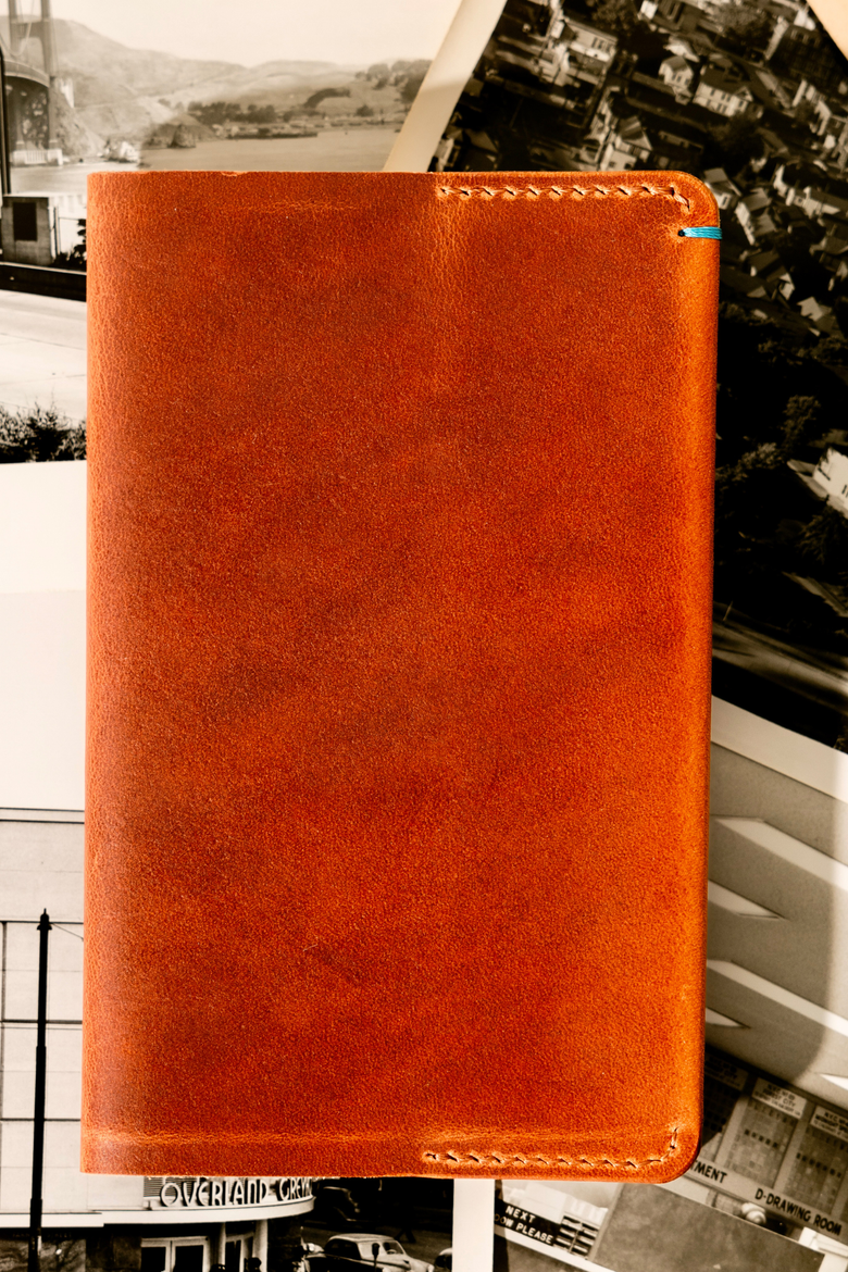 The Companion Horween Leather Pocket Journal, Main, color, English Tan