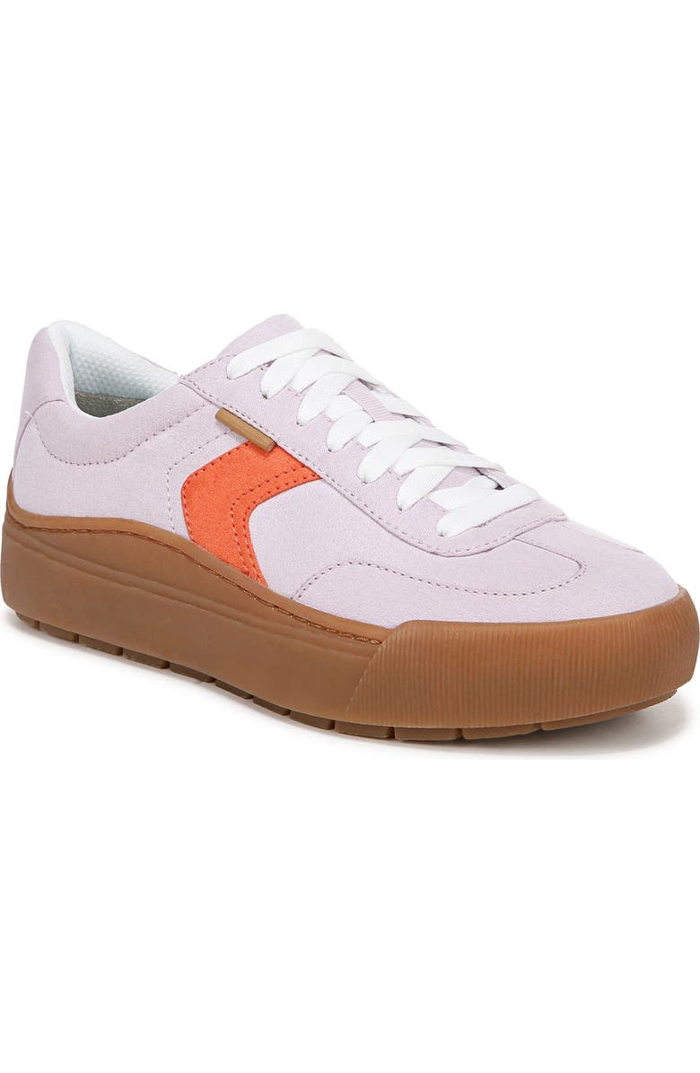 Dr. Scholl's Time Off Win Low Top Sneaker, Main, color, Lavender