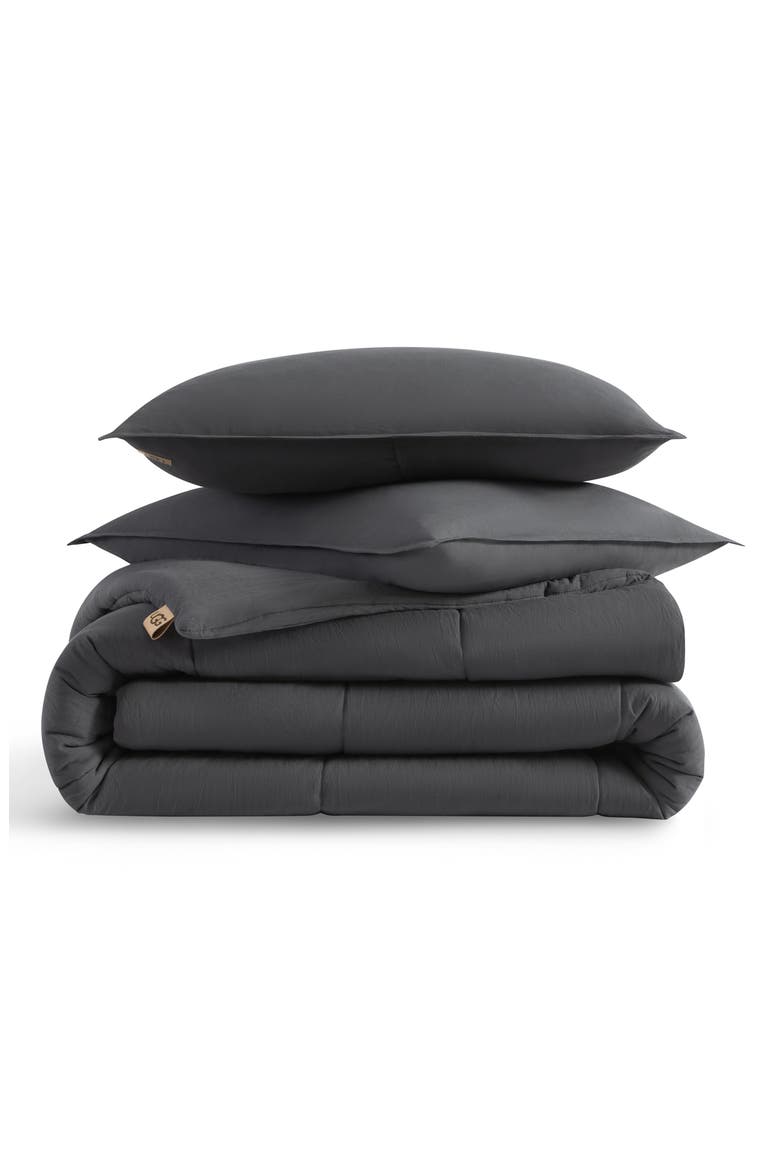 Devon Comforter & Sham Set, Main, color, CHARCOAL