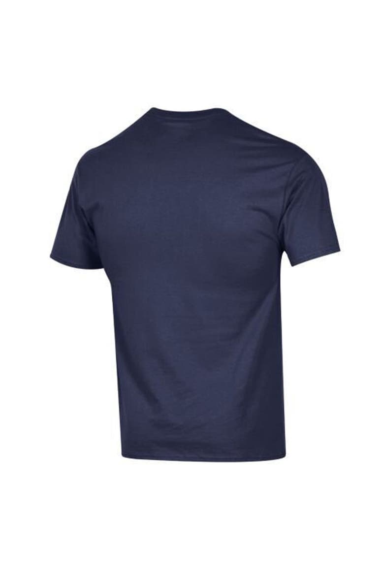 Men's Champion  Navy Washington Capitals Primary Logo Jersey T-Shirt, Alternate, color, Navy