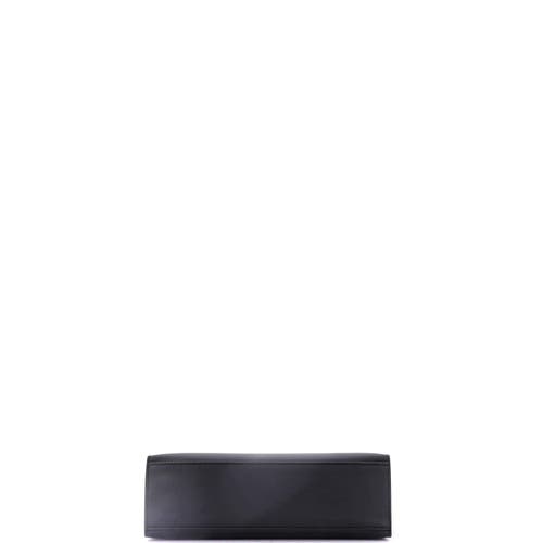 Pre-owned Hermes  Hermes Kelly Pochette Swift In Black