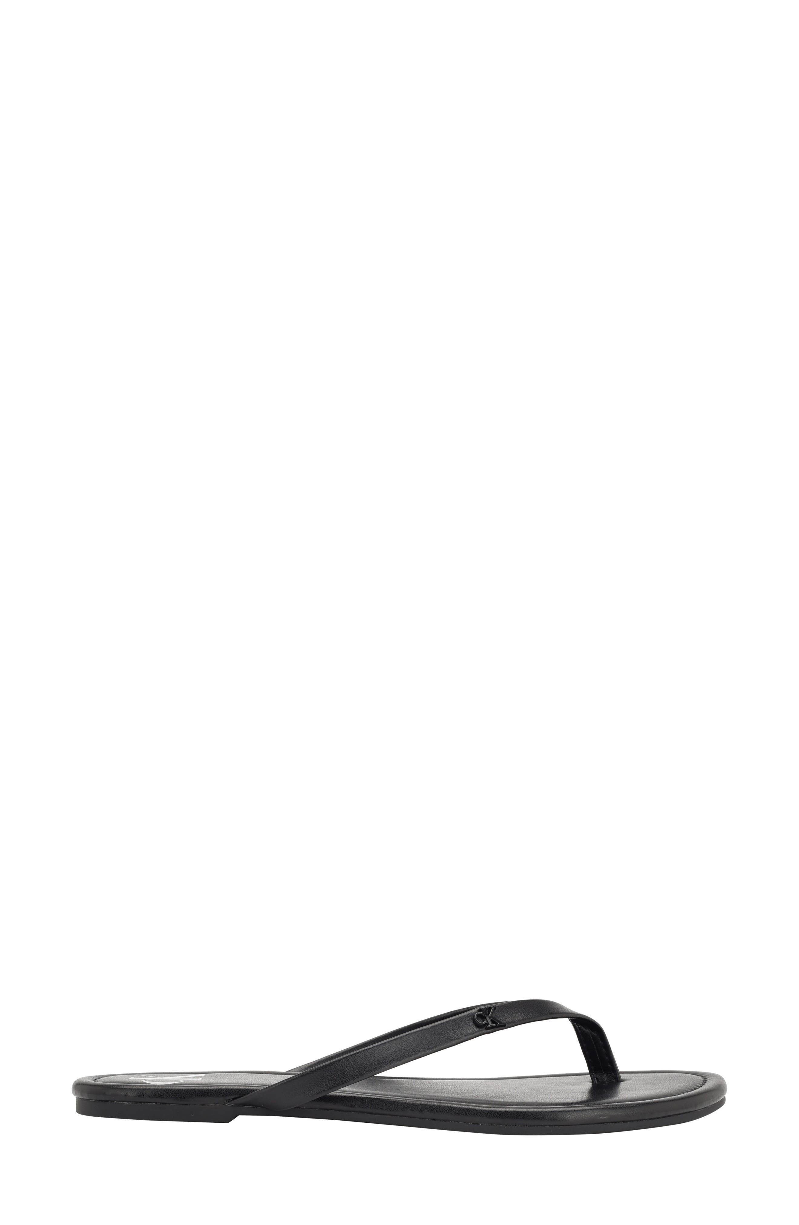 Calvin Klein Crude Flip Flop, Alternate, color, 