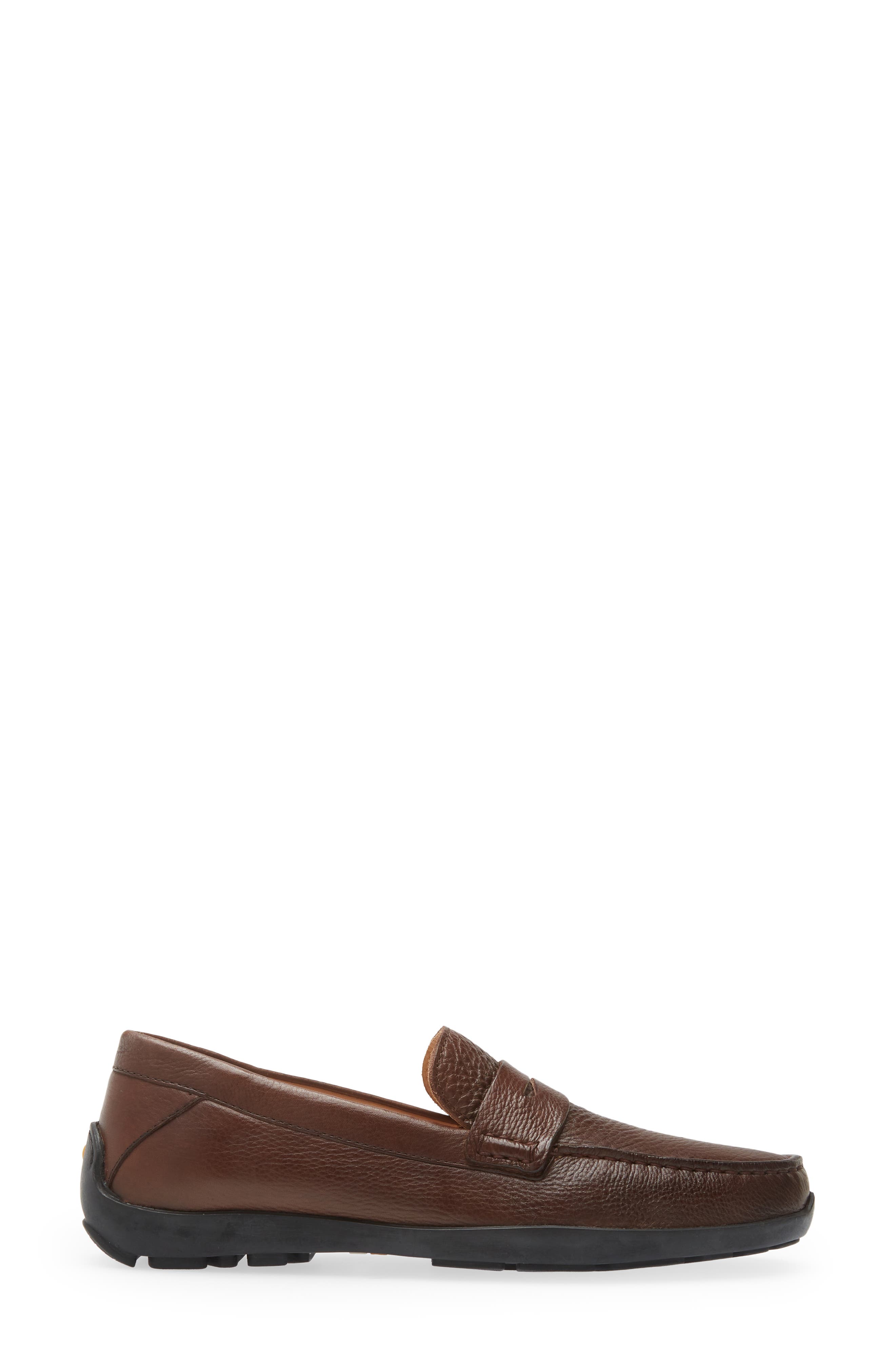 Free Spirit Driver Loafer, Alternate, color, BROWN LEATHER