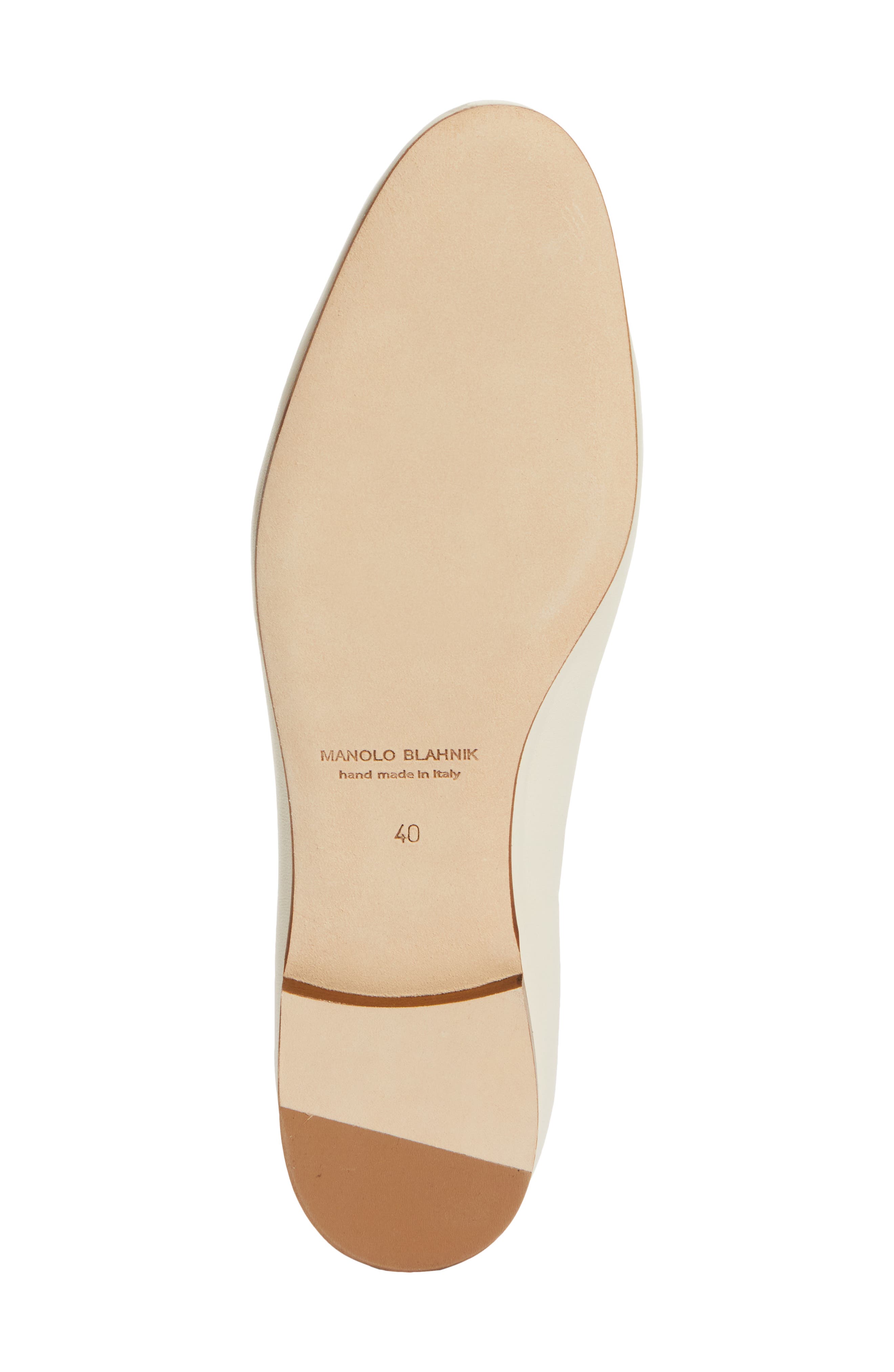 Manolo Blahnik Veralli Bow Ballet Flat, Alternate, color, 