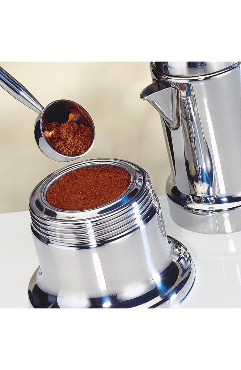 CILIO Aida Stainless Steel Stovetop Espresso Maker, Alternate, color, 22 Oz