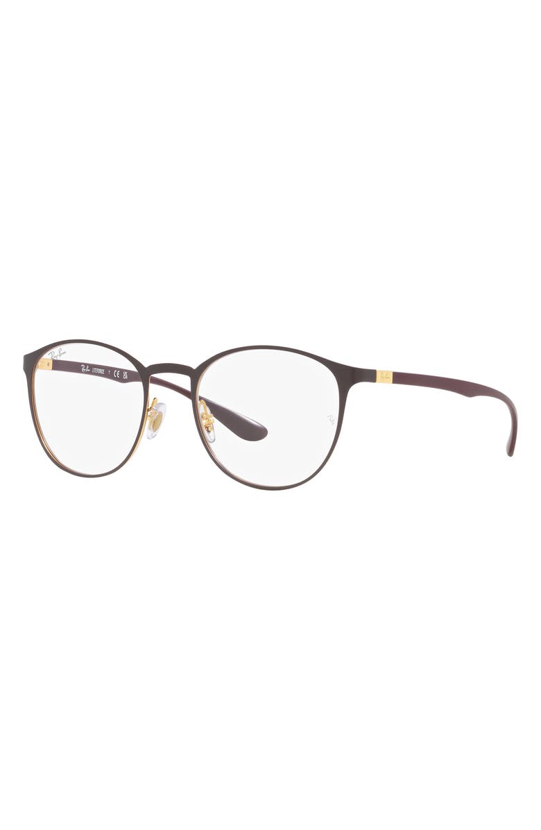 Ray-Ban 50mm Optical Glasses, Alternate, color, 