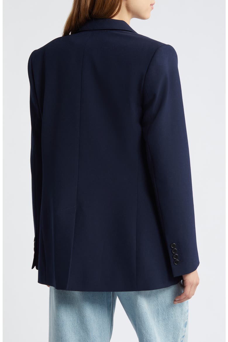 Everyday Twill Blazer, Alternate, color, NAVY