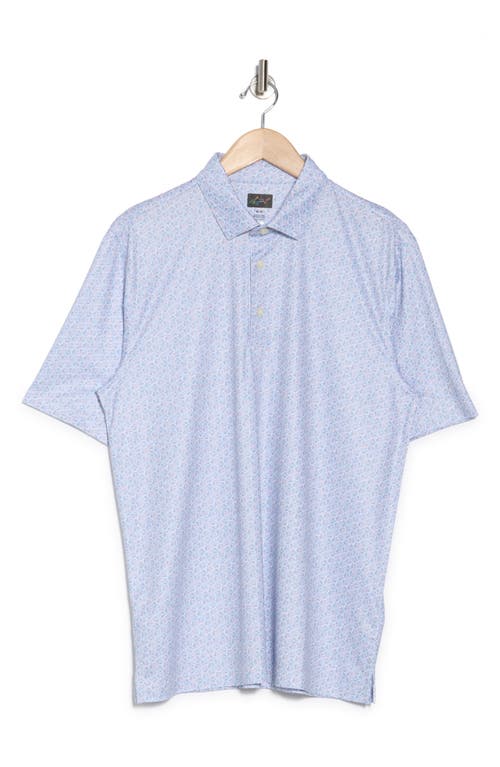 Greg Norman Island Flora Performance Knit Polo