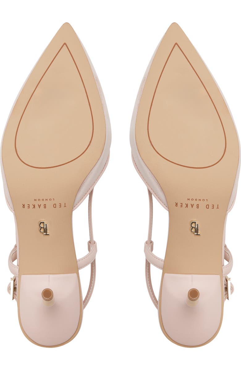 Ted Baker London Romy Pointed Toe Slingback Pump, Alternate, color, Pink