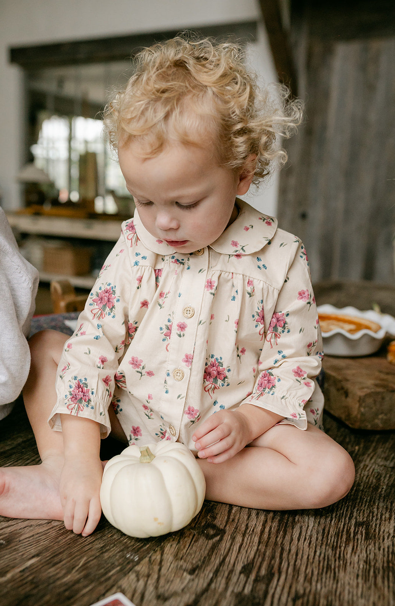 Little Paper Kids Harper Bloomer Set, Alternate, color, Floral Bouquet