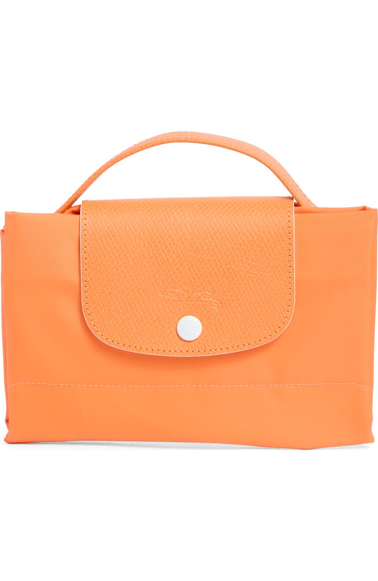 Longchamp Top Handle Document Holder, Alternate, color, Orange