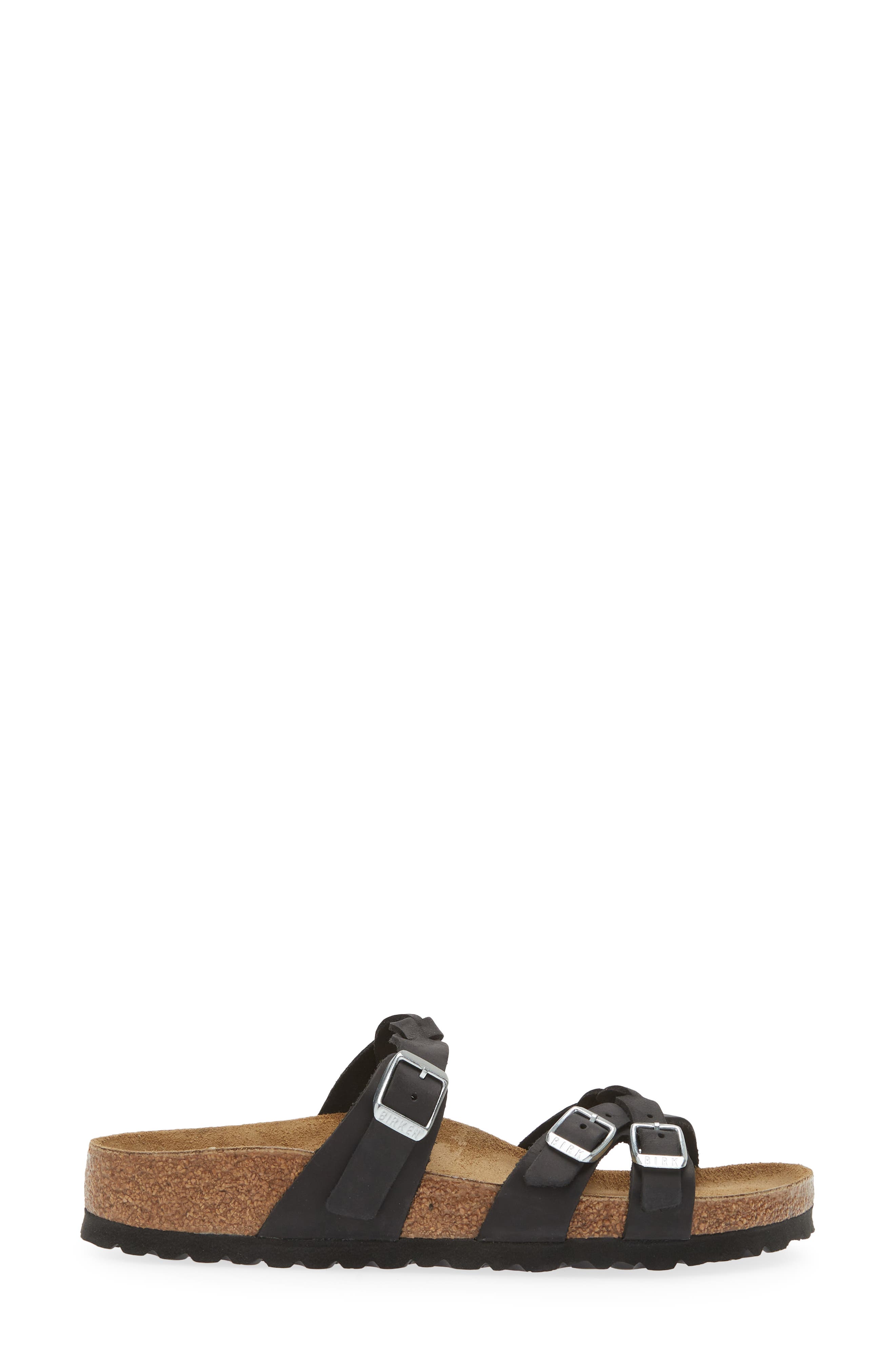 Franca Slide Sandal, Alternate, color, BLACK