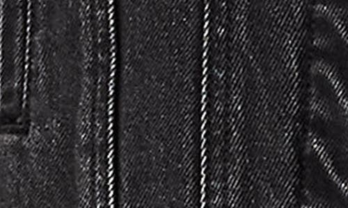 Levi's Tailored Denim Bustier Top In Black