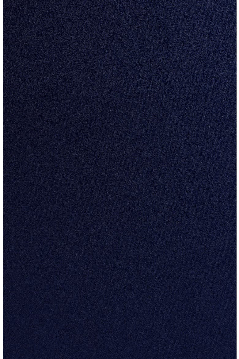 Pleated Bodice Sheath Dress, Alternate, color, DEEP NAVY