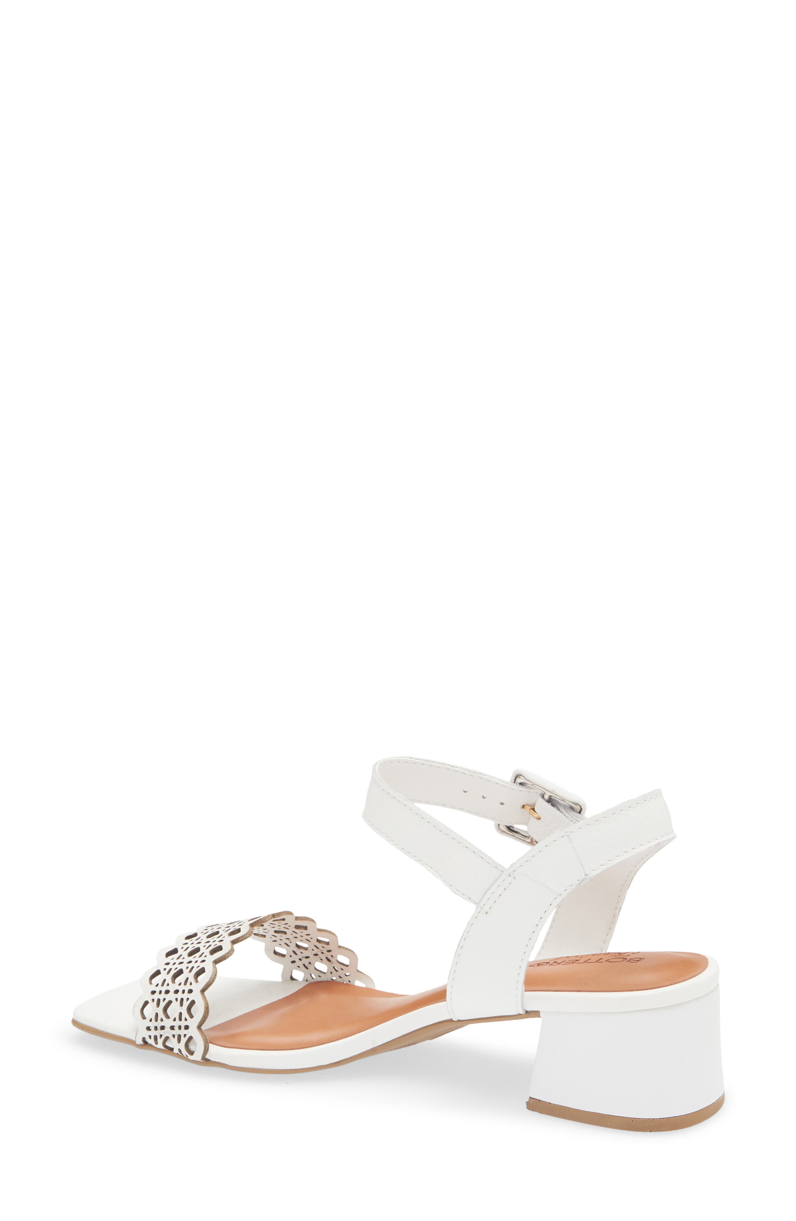 Catia Ankle Strap Sandal, Alternate, color, BRANCO