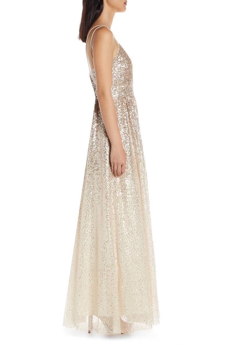 Eliza J Ombré Sequin Gown, Alternate, color, 