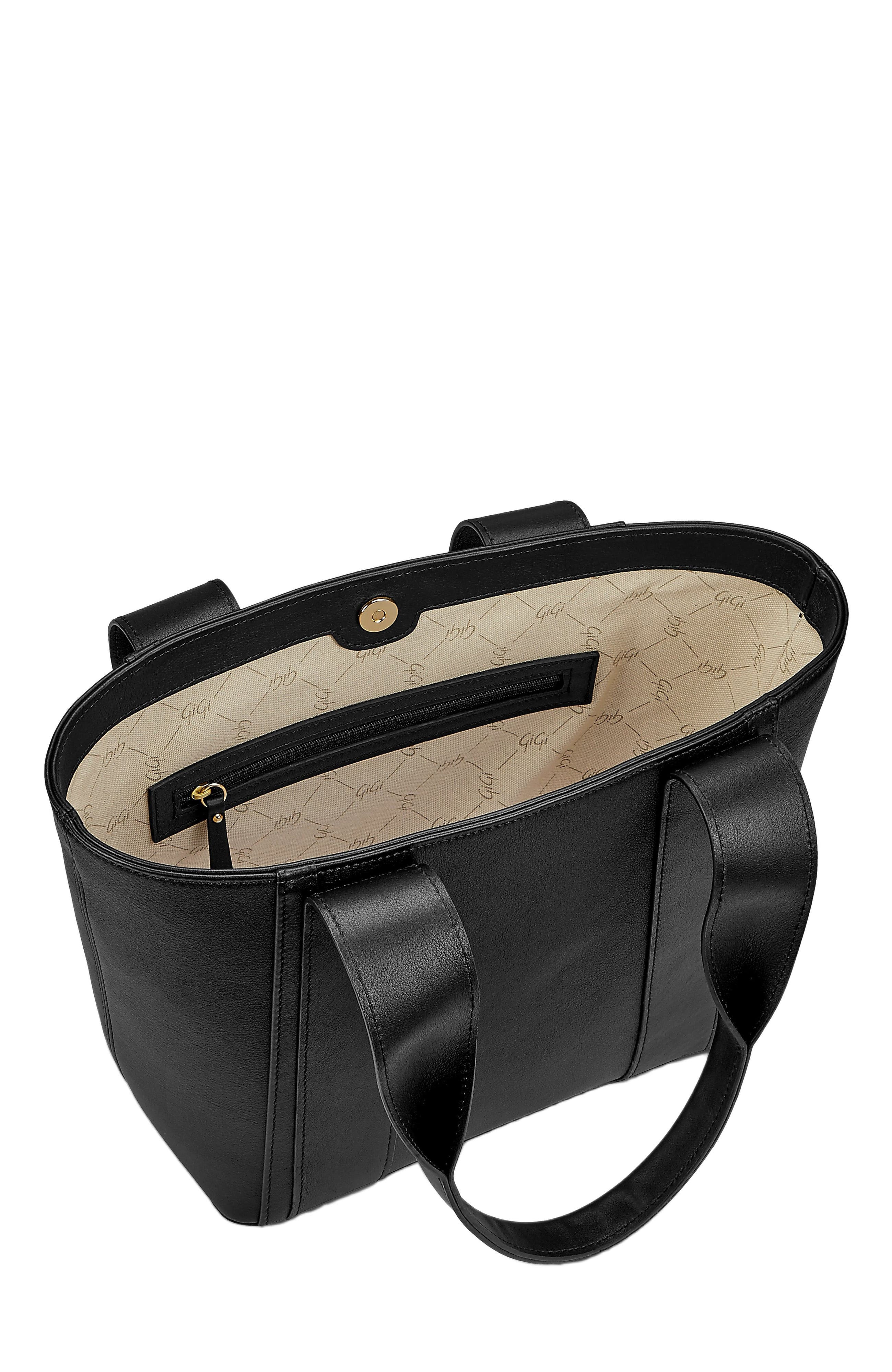 GiGi New York BAILEY TOTE, Alternate, color, Black
