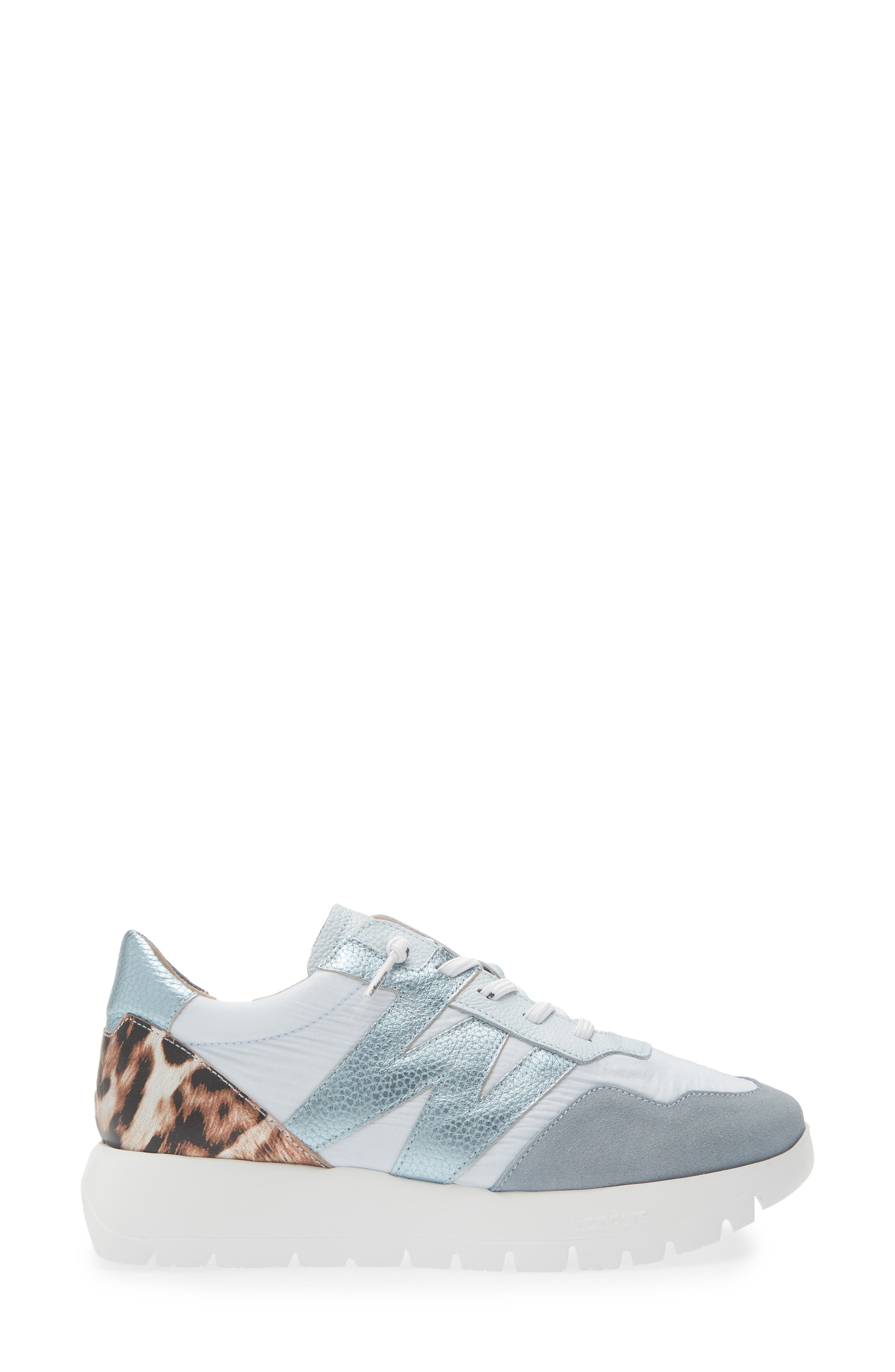 Lace-Up Platform Sneaker, Alternate, color, AURA/ AURA