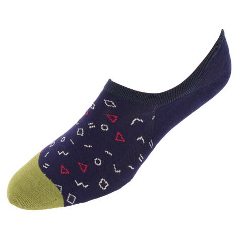 Men's Distinct No-Show Premium Novelty Socks