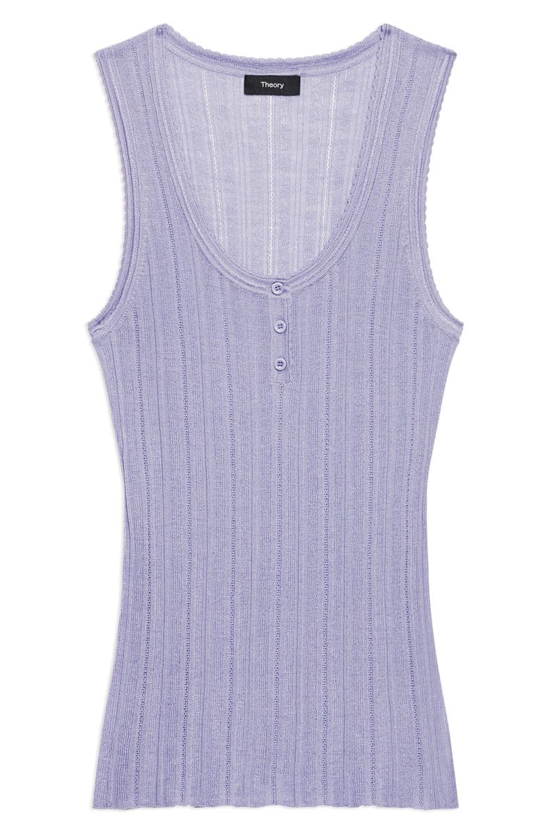 Theory Pointelle Knit Tank, Alternate, color,