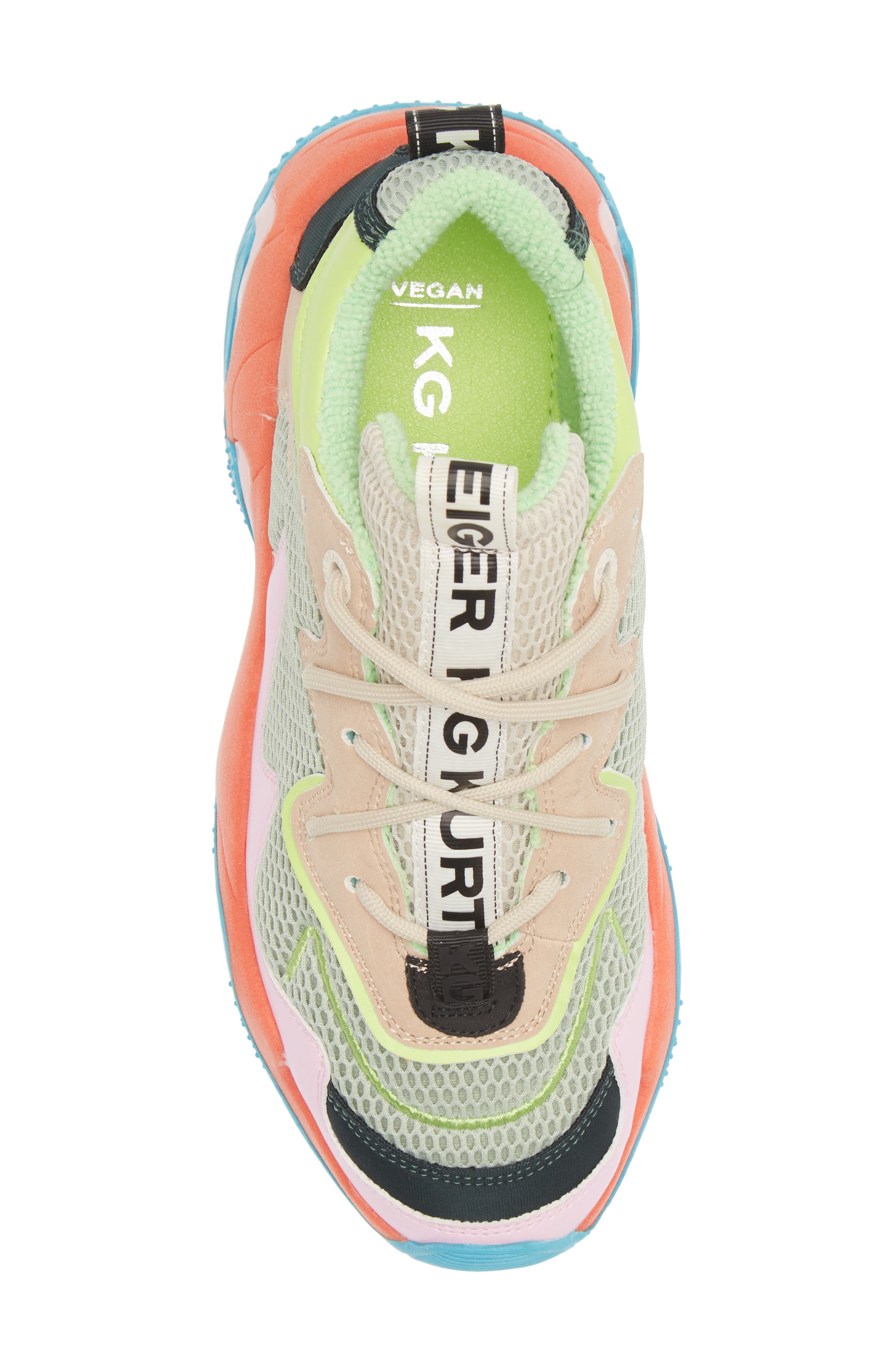 KG Kurt Geiger Kurt Geiger London Lulu Swirl Sneaker, Alternate, color, 