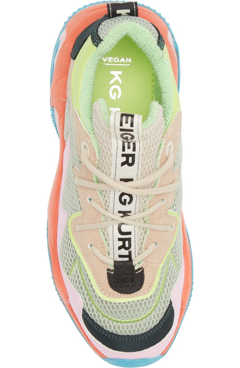 KG Kurt Geiger Kurt Geiger London Lulu Swirl Sneaker, Alternate, color,