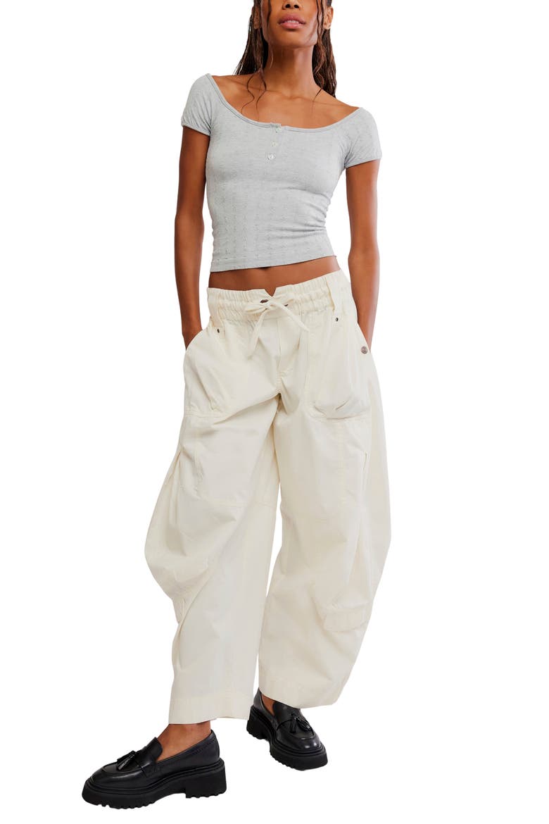 Intimately FP So Soft Seamless Henley, Alternate, color, HEATHER GREY